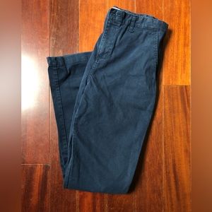 Old Navy boys blue khakis, size 18, skinny, built/in flex